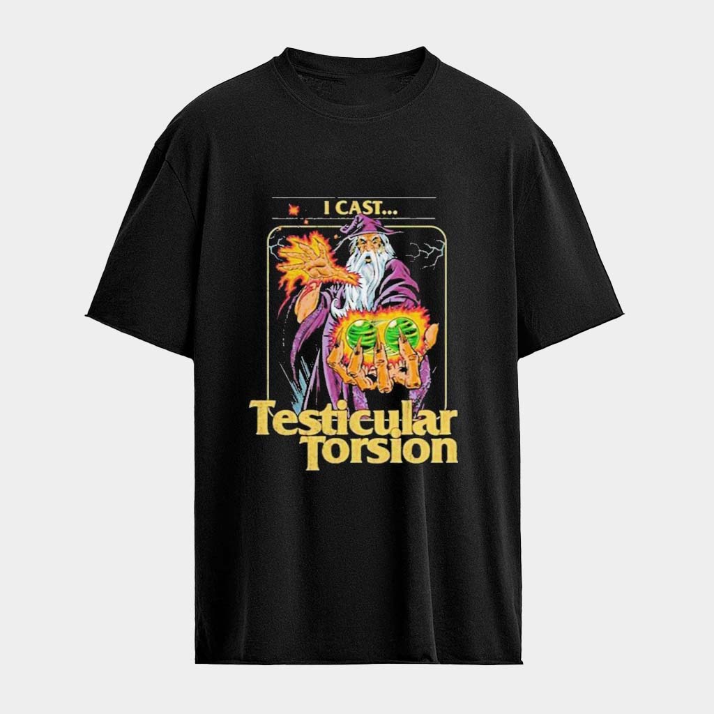 Aidan Wachter I Cast Testicular Torsion Wizard T-Shirt Gifts For Him