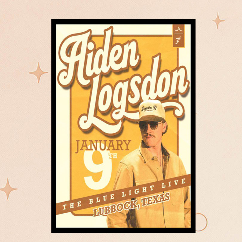 Aiden Logsdon Merch The Outlaws Poster The Blue Light Live Lubbock TX Poster Home Decor Gifts Aiden Logsdon Merch The Outlaws Poster The Blue Light Live Lubbock TX Poster Home Decor Gifts