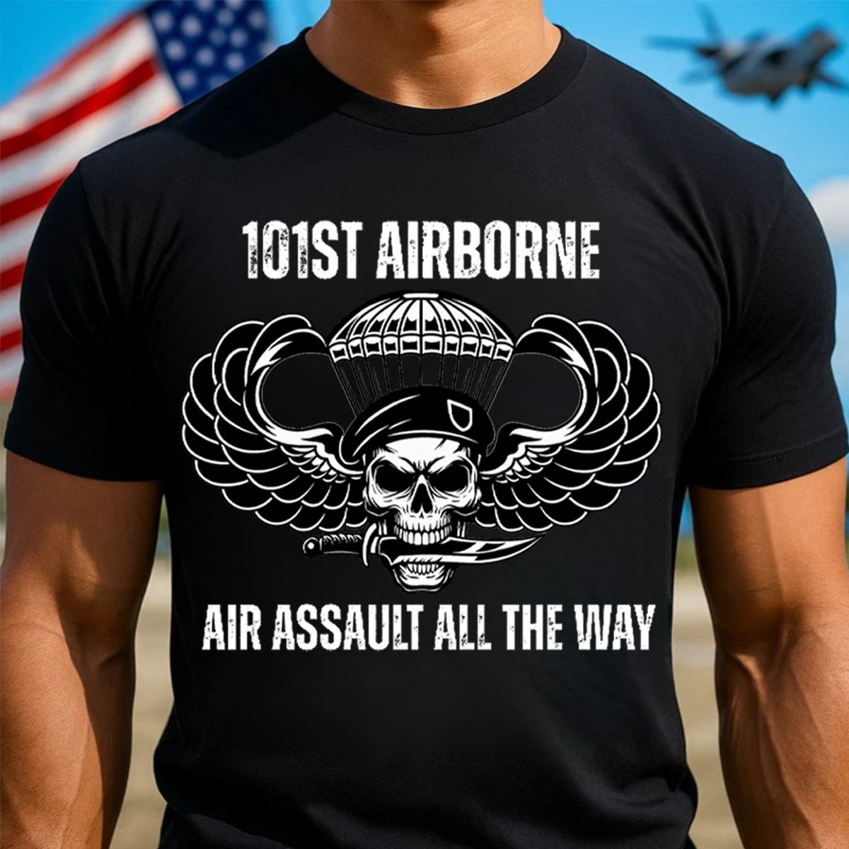 Air Assault 101st Airborne Shirt Screaming Eagles Military Veteran Tee Gift for Veterans Day