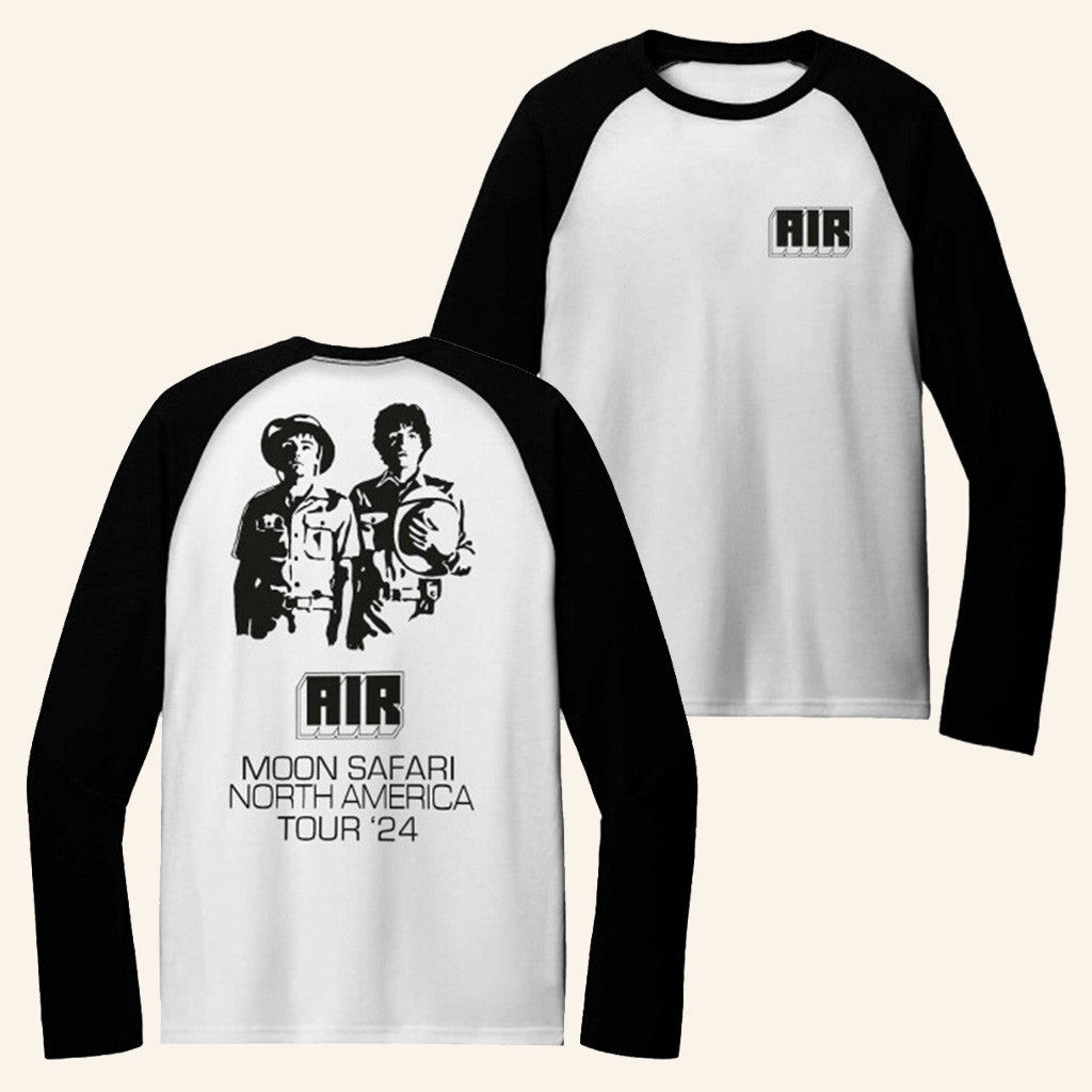 Air Merch Air North America Tour Raglan Shirt Gifts For Friends Air Merch Air North America Tour Raglan Shirt Gifts For Friends