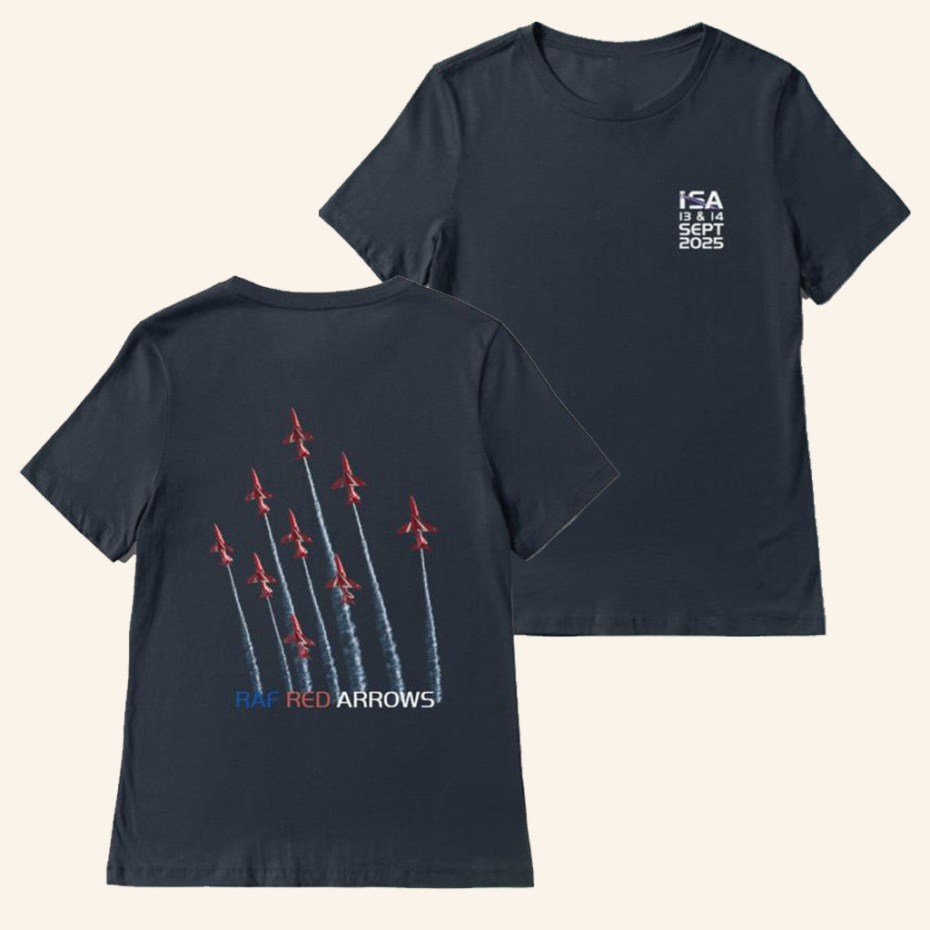 Airshow Merch Raf Red Arrows 2025 Shirt Gift Ideas For Husband Airshow Merch Raf Red Arrows 2025 Shirt Gift Ideas For Husband