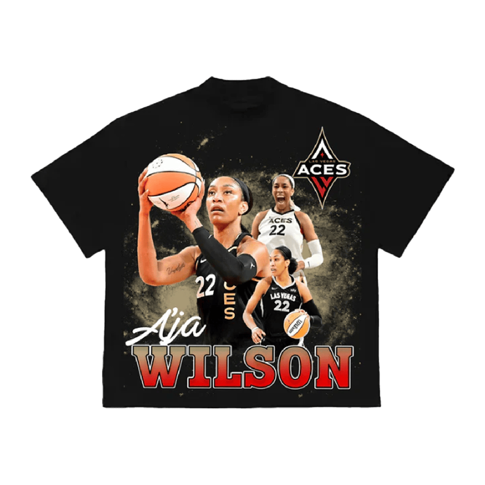 A'ja Wilson Graphic T-Shirt Outwest 19 Merch Best Gifts For Basketball Lovers