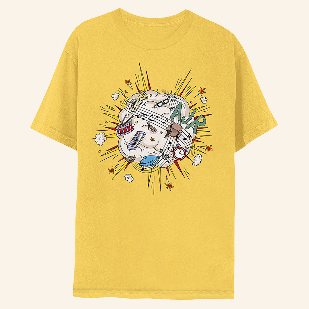 AJR Merch Inspiration Strikes T-Shirt Best Christmas Presents For Men AJR Merch Inspiration Strikes T-Shirt Best Christmas Presents For Men