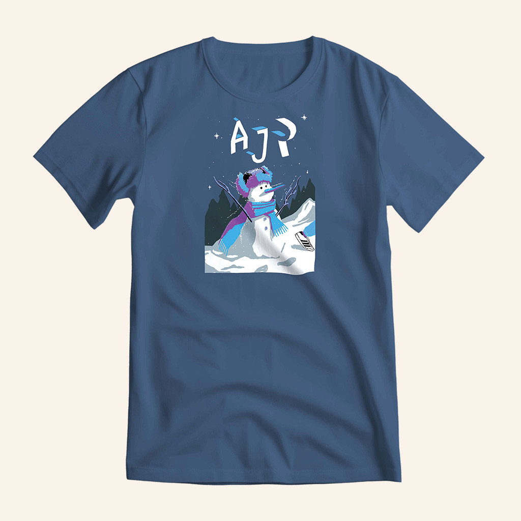 AJR Merch Snowman T-Shirt Christmas Present Ideas For Boyfriend AJR Merch Snowman T-Shirt Christmas Present Ideas For Boyfriend