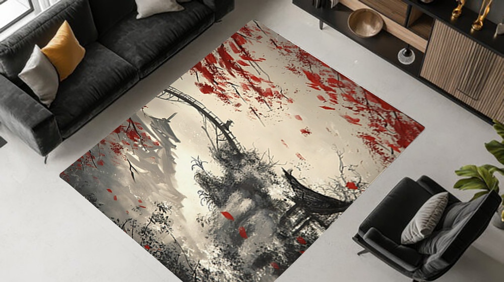Akatsuki Anime Rug Anime Carpet Mat Decor Gifts For Anime Fans