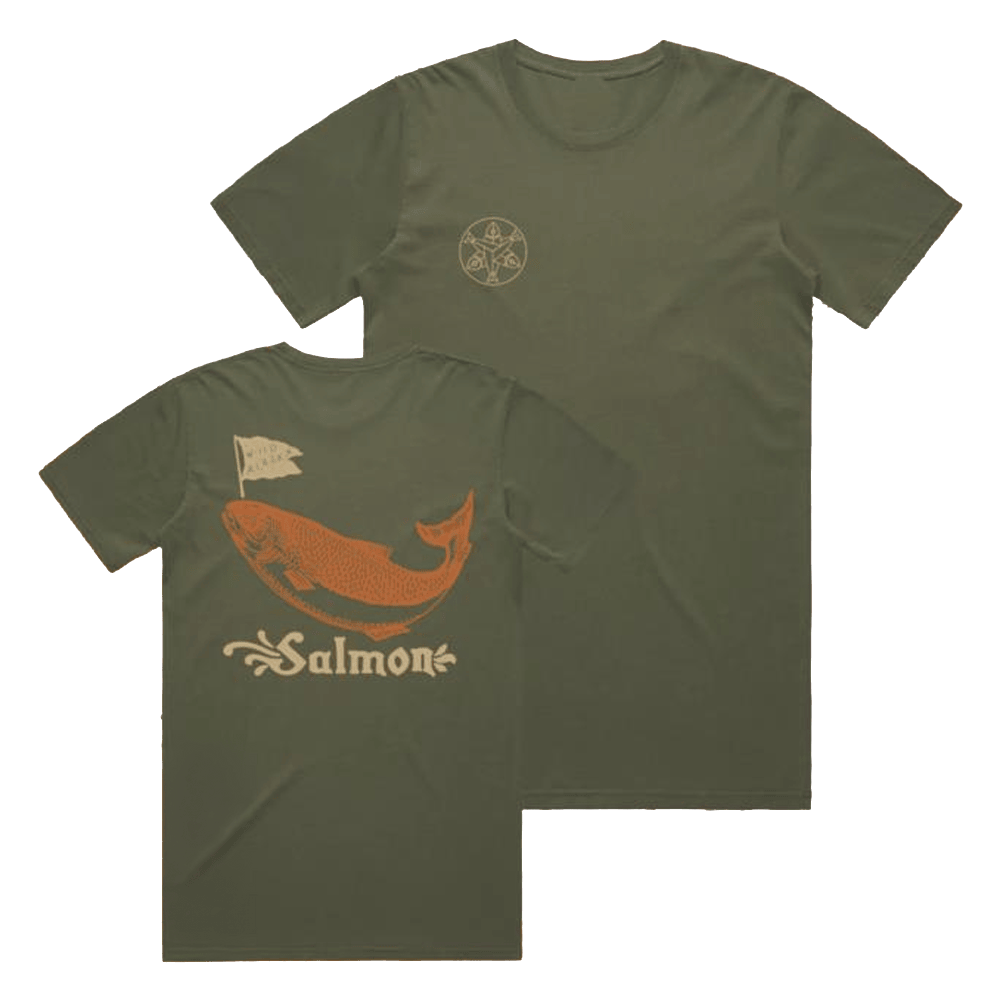 Aksalmonsisters Merch Mens Wild Alaska Canned Salmon T-Shirt Gifts For Dudes