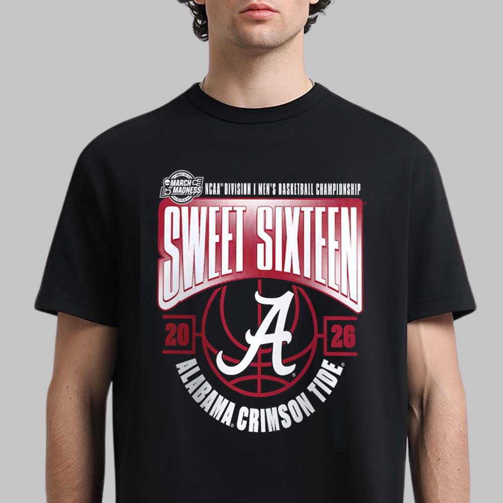 Alabama Crimson Tide 2026 March Madness T-Shirt Alabama Crimson Tide Shirt Best Fan Gear