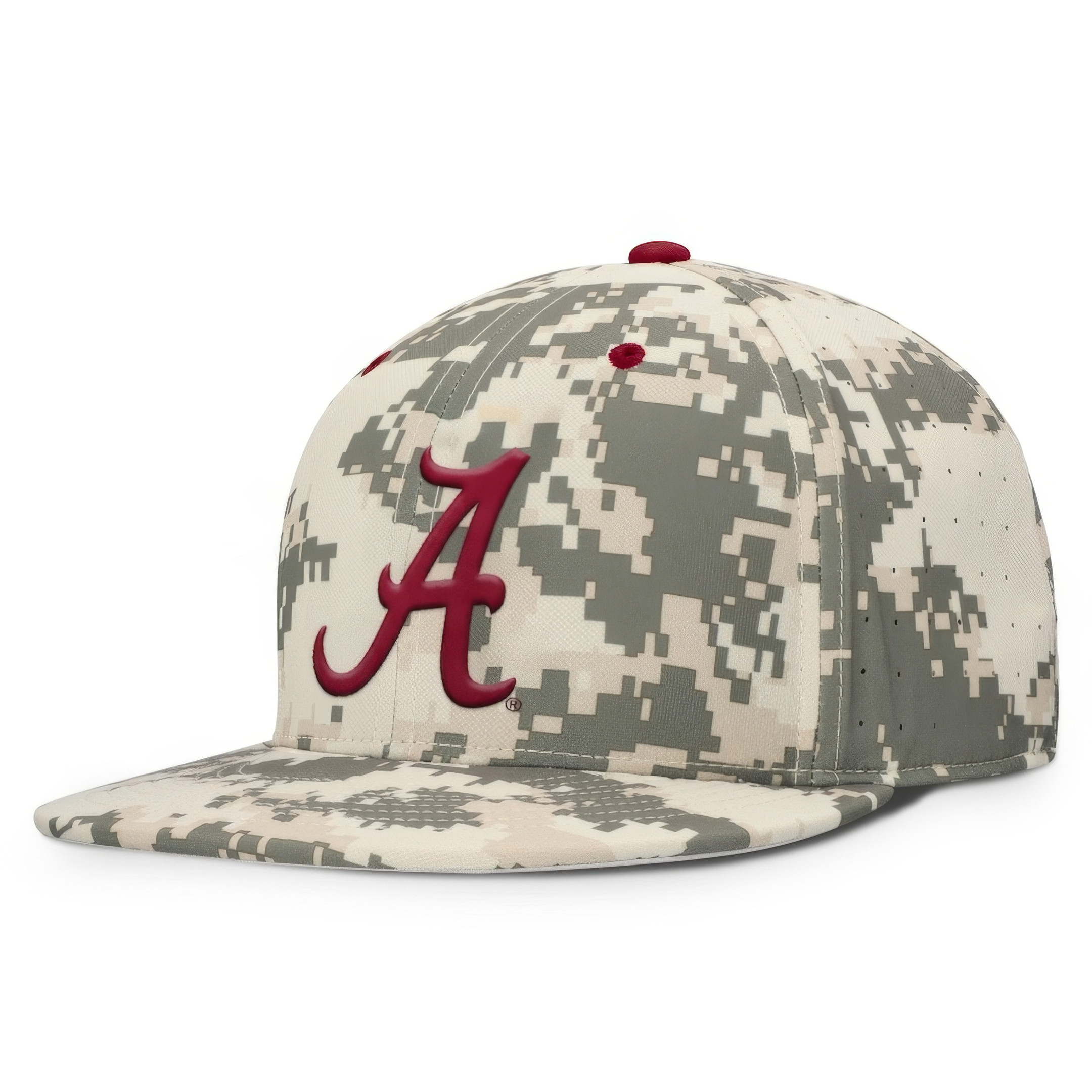 Alabama Crimson Tide Nike 2025 Dugout True Performance Fitted Hat Gifts For Football Fan