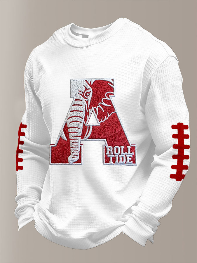 Alabama Football Long Sleeve T-Shirt Alabama Pride Game Day Apparel Gifts For Son