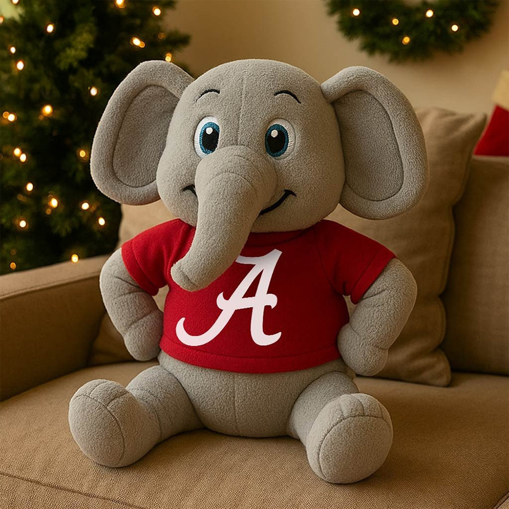 Alabama Football Mascot Big Al Plush Pillow Sofa Decor Christmas Gifts For Him Alabama Football Mascot Big Al Plush Pillow Sofa Decor Christmas Gifts For Him