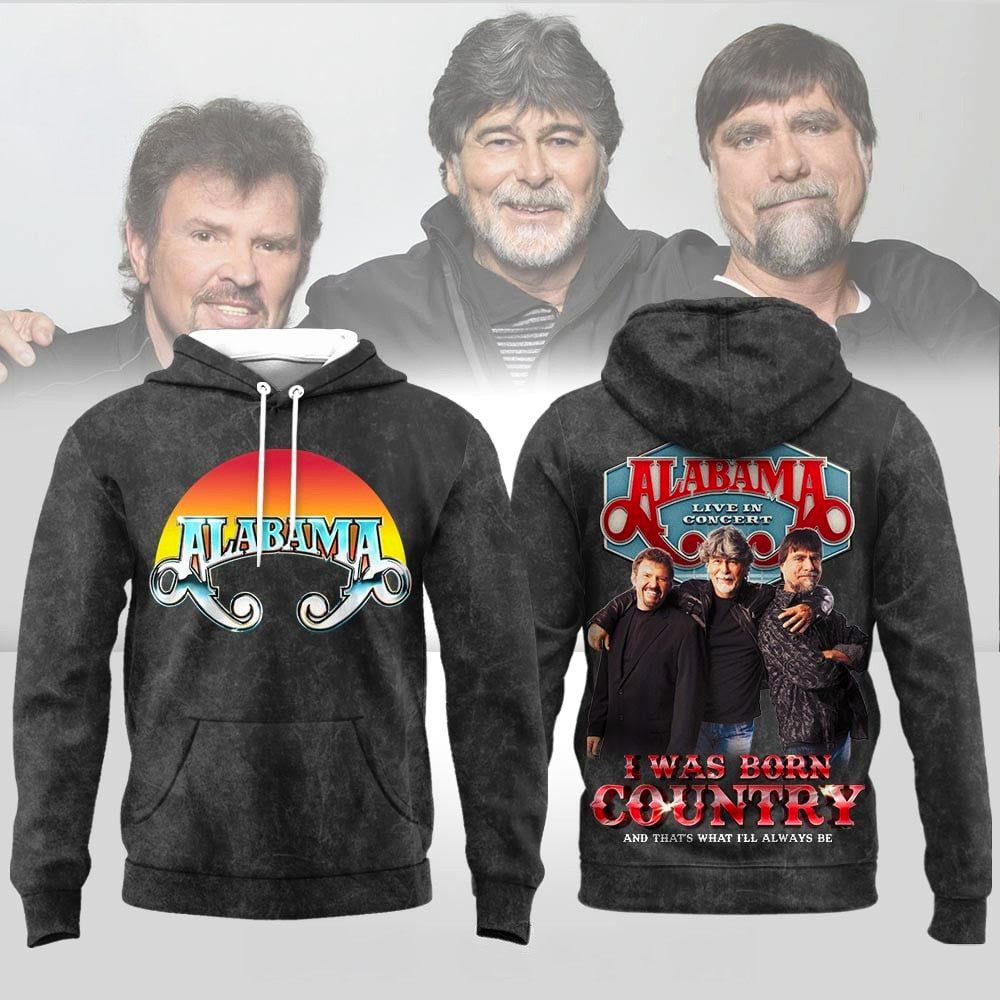 Alabama Live In Concert Hoodie Alabama Merch Birthday Gift For Band Fans