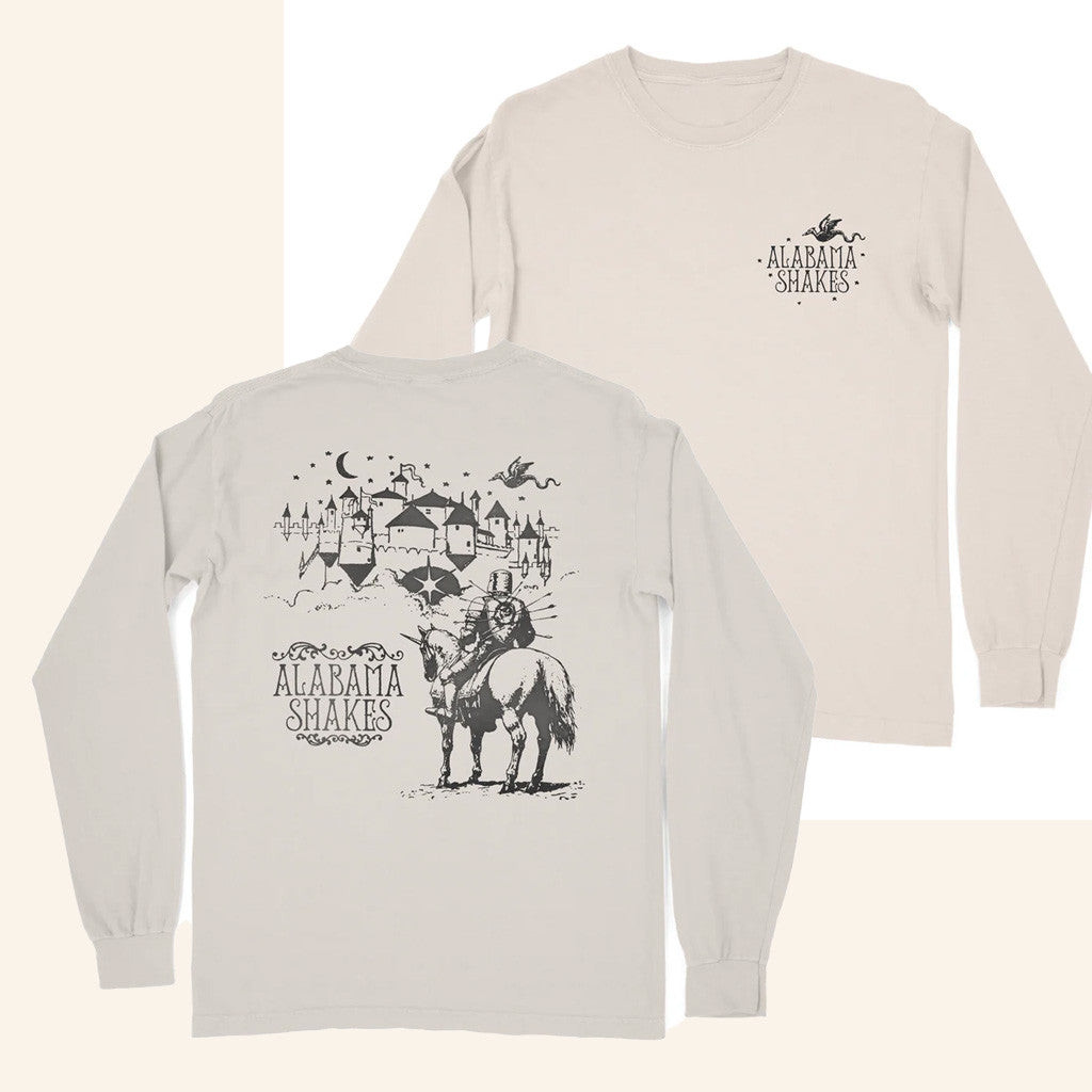 Alabama Shakes Tour 2025 Castle Long Sleeve T-Shirt Gifts For Dudes Alabama Shakes Tour 2025 Castle Long Sleeve T-Shirt Gifts For Dudes