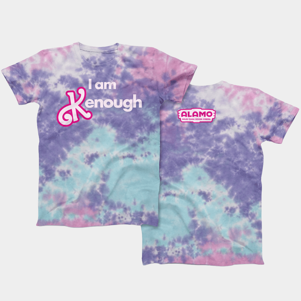 Alamo Drafthouse Merch Alamo Drafthouse I AM KENOUGH Tie Dye T-Shirt Gifts For Sister
