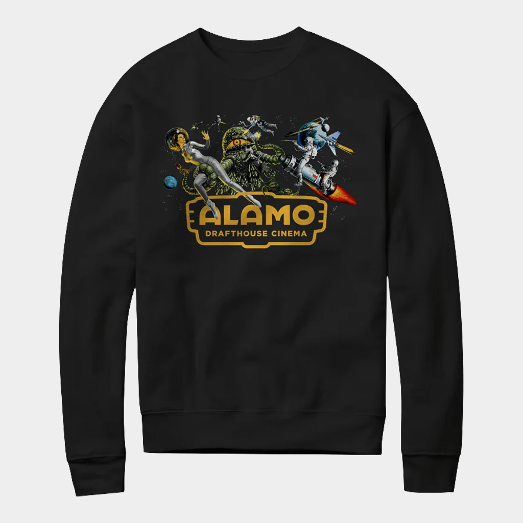 Alamo Drafthouse Merch Alamo Drafthouse SPACED Sweatshirt Gift Ideas For Son Alamo Drafthouse Merch Alamo Drafthouse SPACED Sweatshirt Gift Ideas For Son