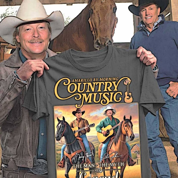 Alan Jackson And George Strait Country Music T-Shirt Best Gifts For Music Lovers