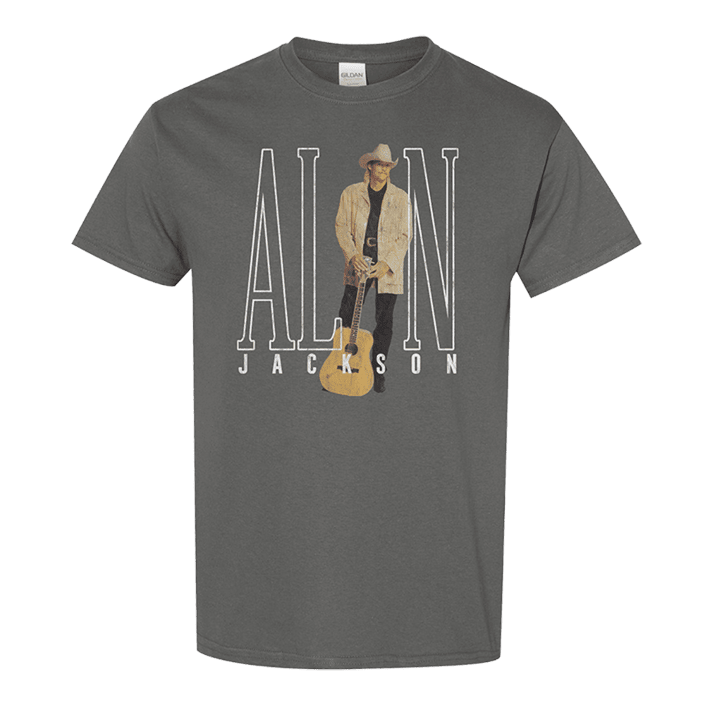Alan Jackson Merch Alan Classic Standing T-Shirt Father's Day Gifts For Husband Alan Jackson Merch Alan Classic Standing T-Shirt Father's Day Gifts For Husband