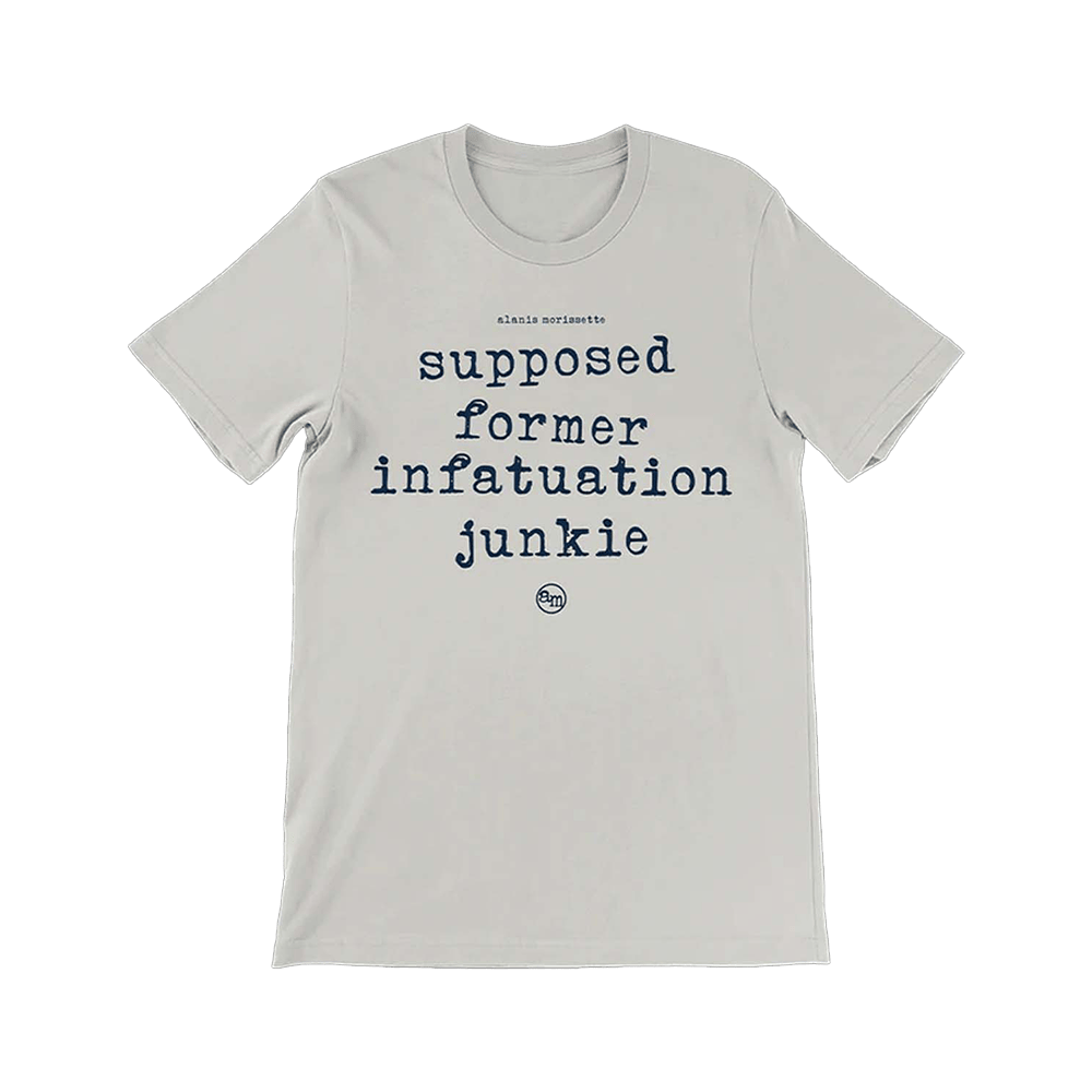 Alanis Merch Junkie T-Shirt Father's Day Gifts For Music Lovers