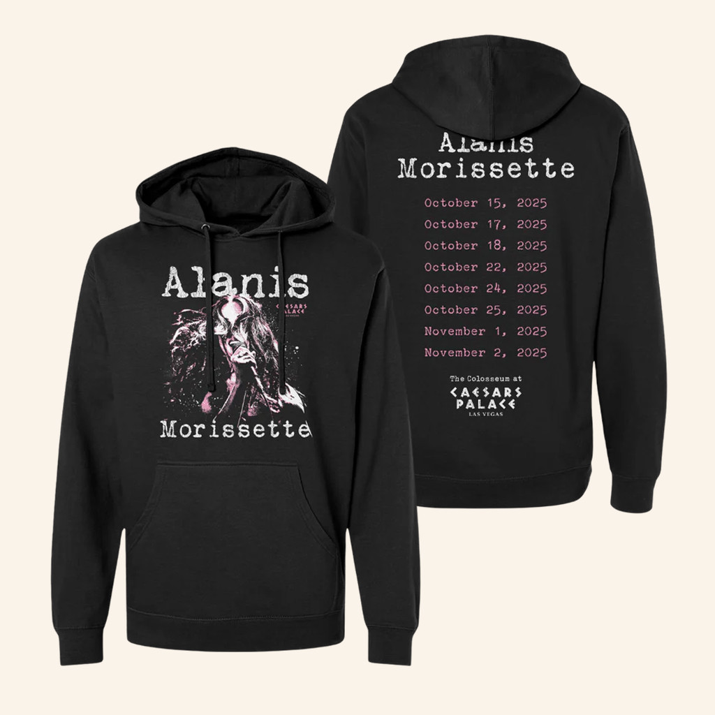 Alanis Morissette Merch Alanis Residency Event Hoodie Best Gifts For Music Lovers