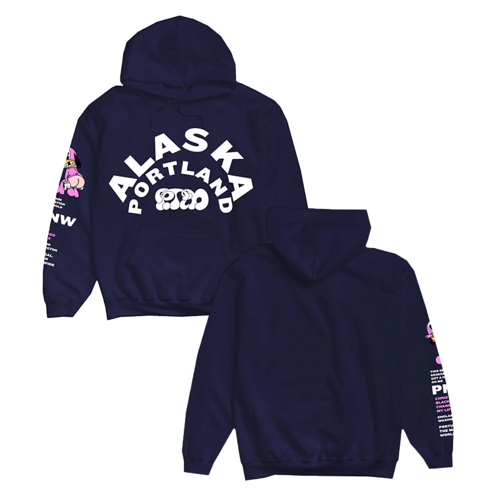 Alaska Portland PNW Hoodie PTM Mercado Merch Gift Ideas For Son
