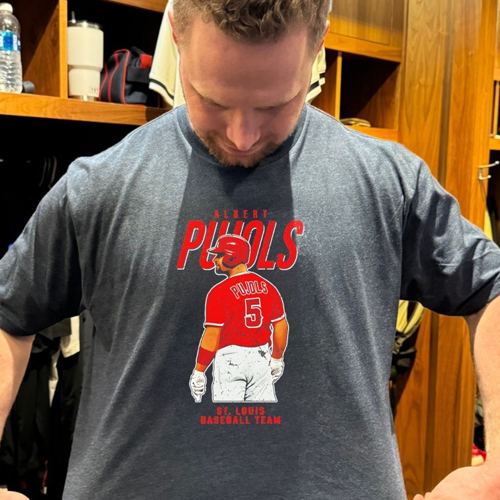 Albert Pujols St Louis Baseball Team T-Shirt Albert Pujols Merch Best Gifts For Baseball Lovers Albert Pujols St Louis Baseball Team T-Shirt Albert Pujols Merch Best Gifts For Baseball Lovers