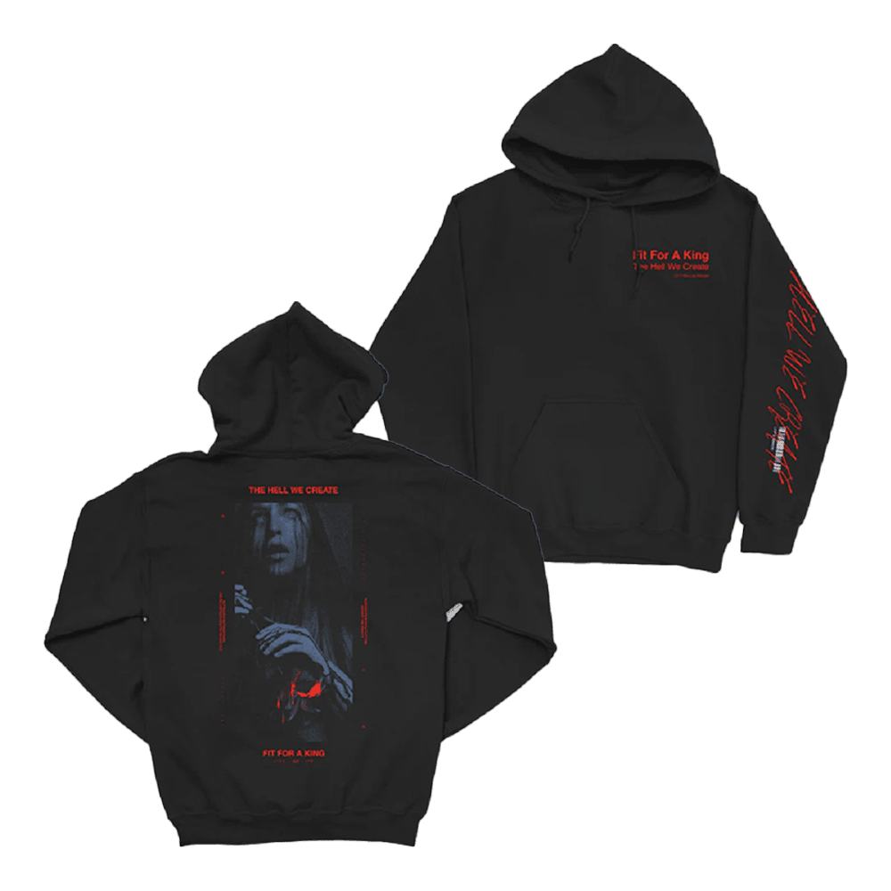 Album Black Hoodie Fit For A King Merch Presents For Husband Album Black Hoodie Fit For A King Merch Presents For Husband