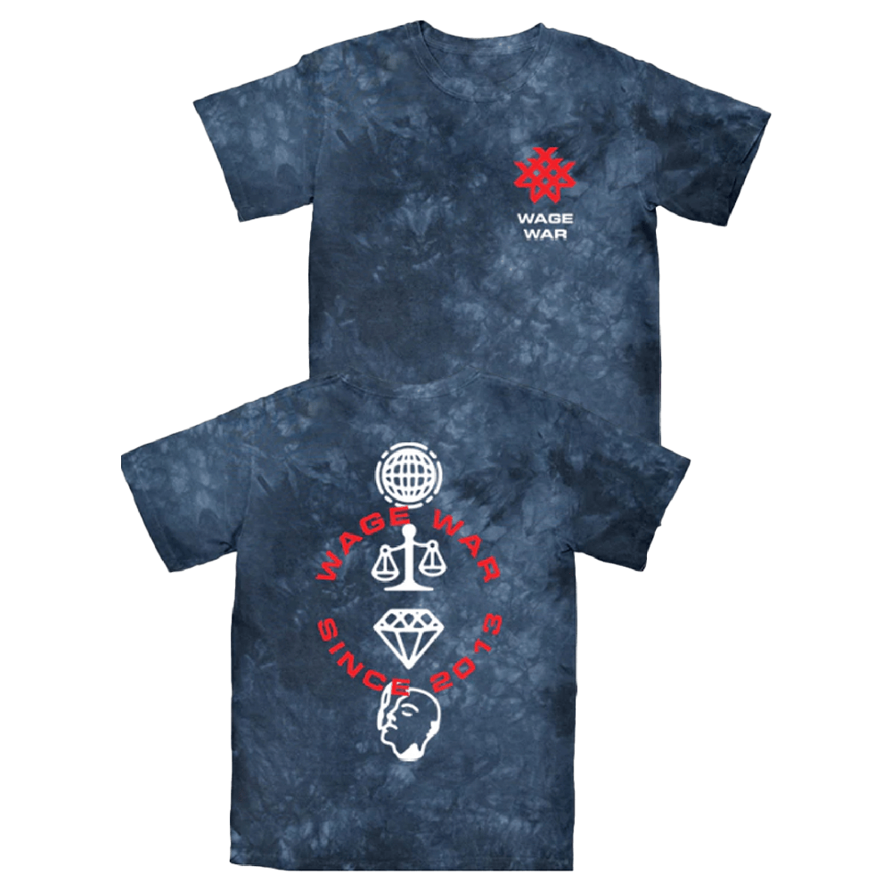 Album Symbols Navy T-Shirt Wage War Merch Gifts For Someone Who Likes Music