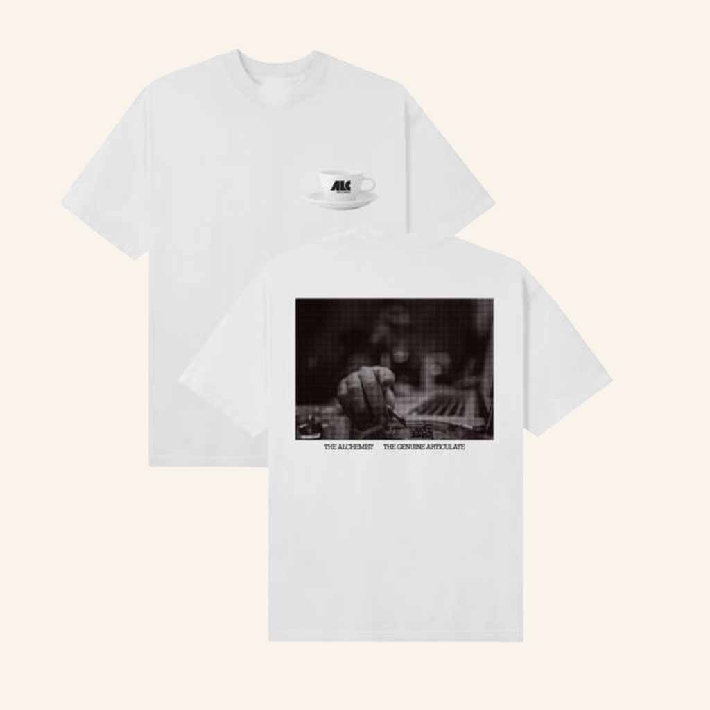 ALC Records Merch TGA Espresso White T-Shirt Christmas Gift Ideas For Men