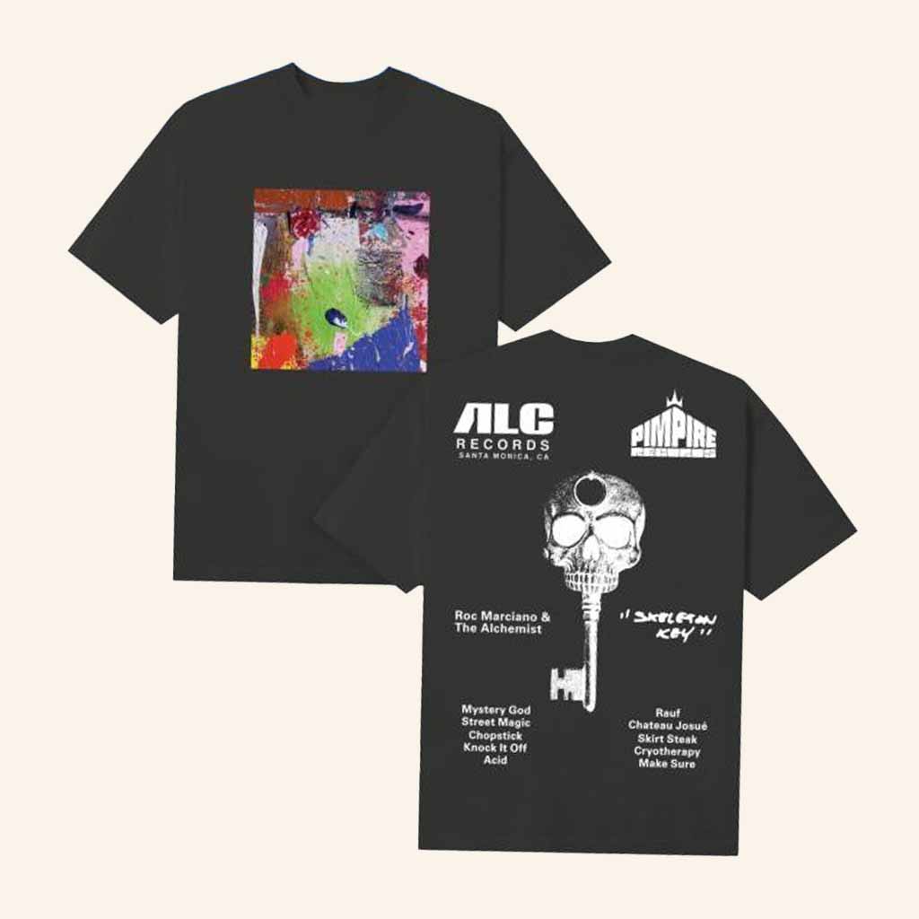 ALC Records Merch  The Skeleton Key Black T-Shirt Husband Christmas Gift Ideas ALC Records Merch  The Skeleton Key Black T-Shirt Husband Christmas Gift Ideas