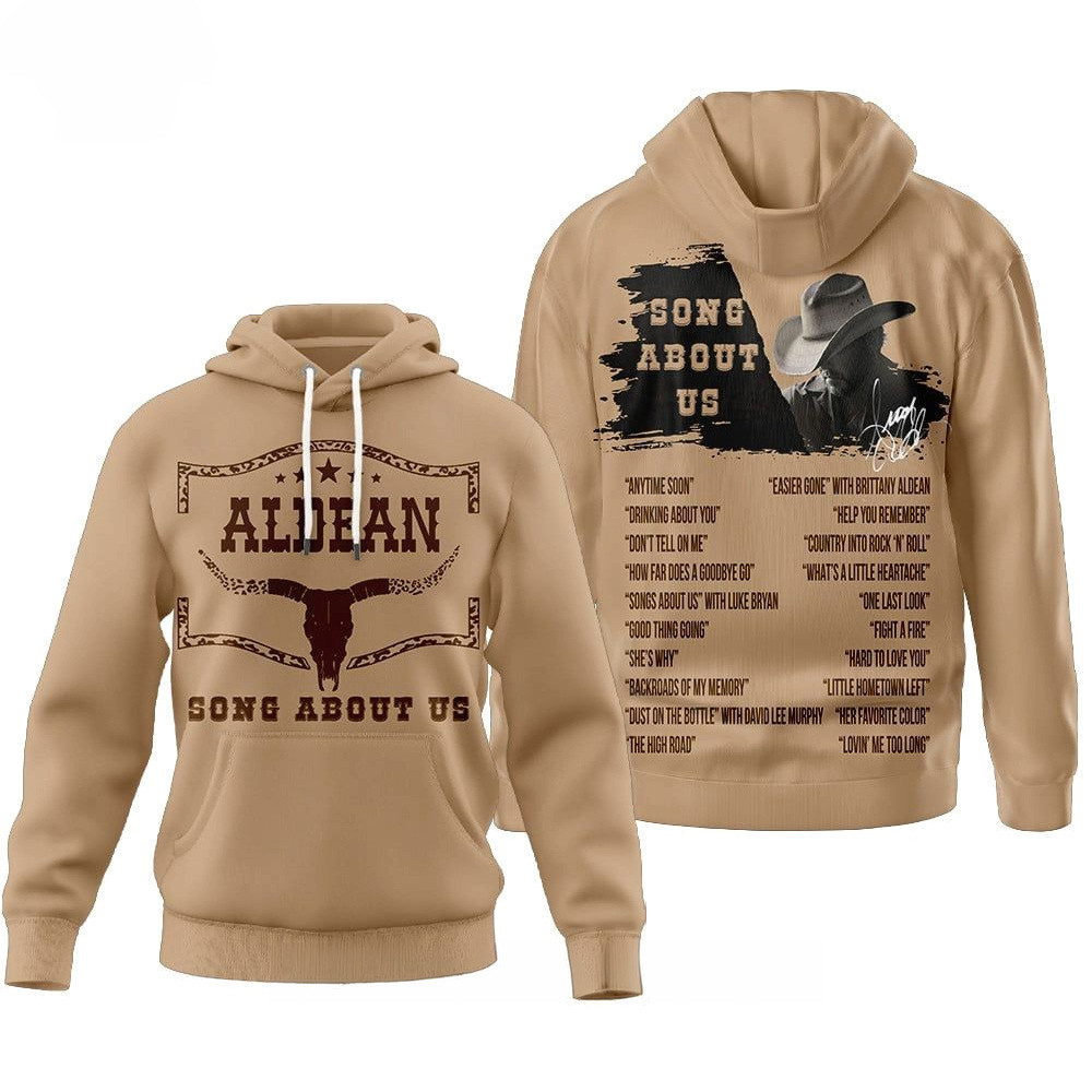 Aldean Song About Us 2026 Hoodie Jason Aldean Merch Gifts For Music Fans