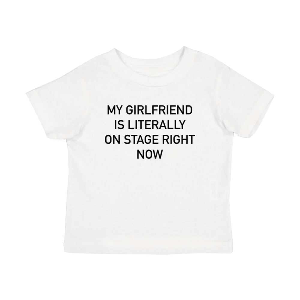 Alessi Rose Merch My Girlfriend Is Literally On Stage Right Now Baby Tee Mothers Day Gifts Alessi Rose Merch My Girlfriend Is Literally On Stage Right Now Baby Tee Mothers Day Gifts