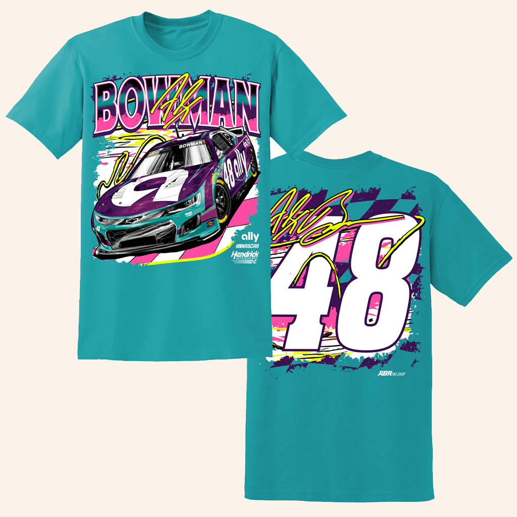 Alex Bowman Merch 2026 Alex Bowman Cup Series T-Shirt Gifts For Racing Fans