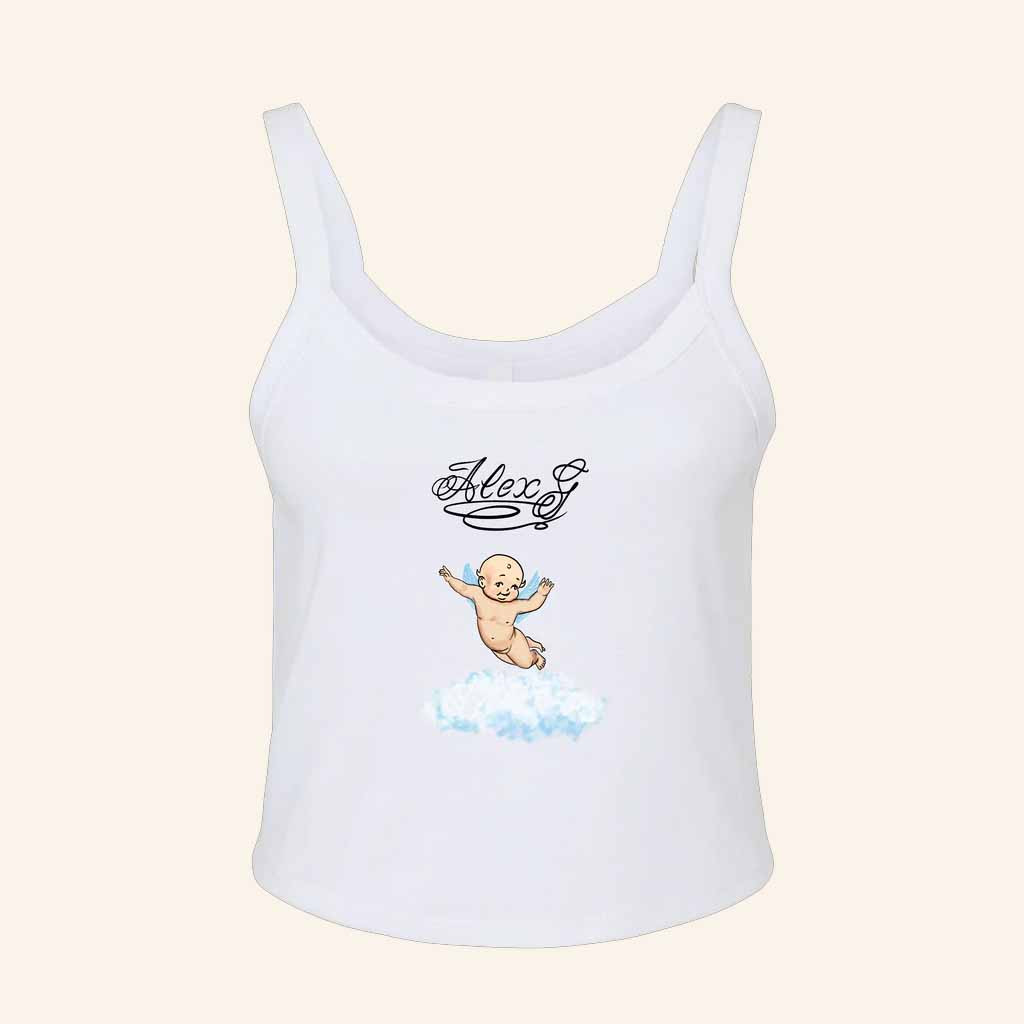 Alex G Merch Angel Baby Cloud Tank Christmas Gifts For Daughter Alex G Merch Angel Baby Cloud Tank Christmas Gifts For Daughter