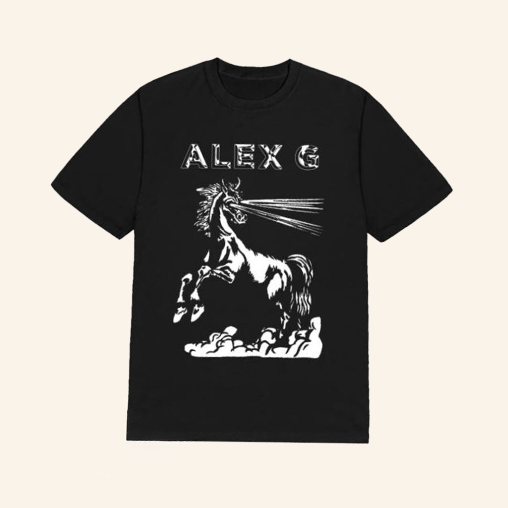 Alex G Merch Black Horse T-Shirt Christmas Gifts For Music Lovers