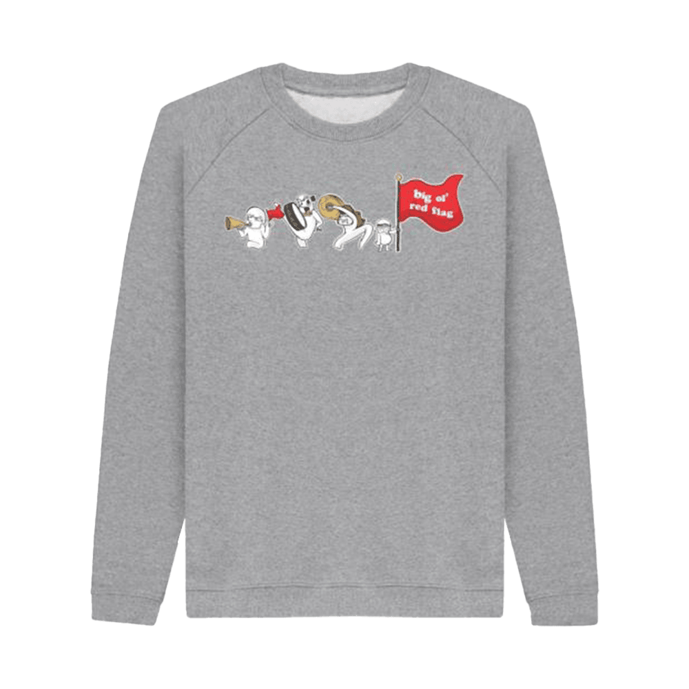 Alex Meyers Merch Red Flag Marching Band Sweatshirt Presents For Music Lovers