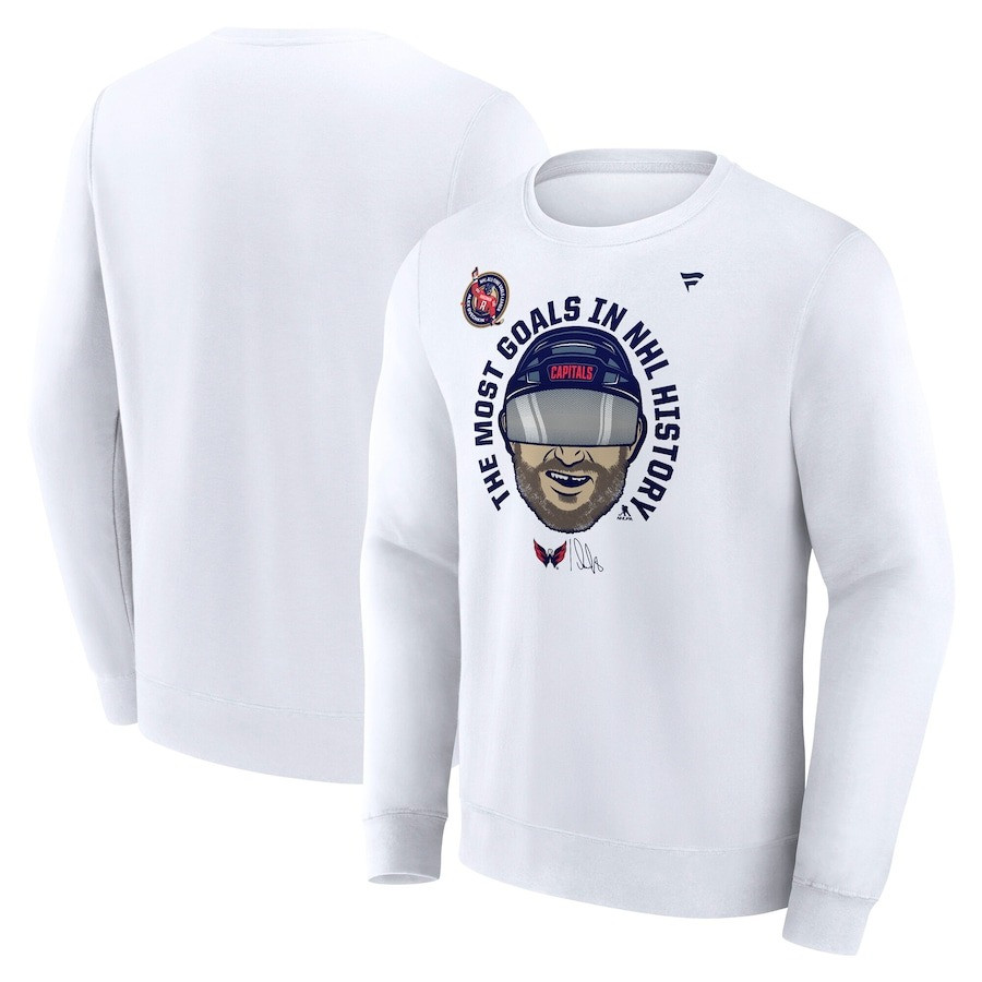Alex Ovechkin 895 Sweatshirt The Most Goals In NHL History Gifts For Hockey Fans