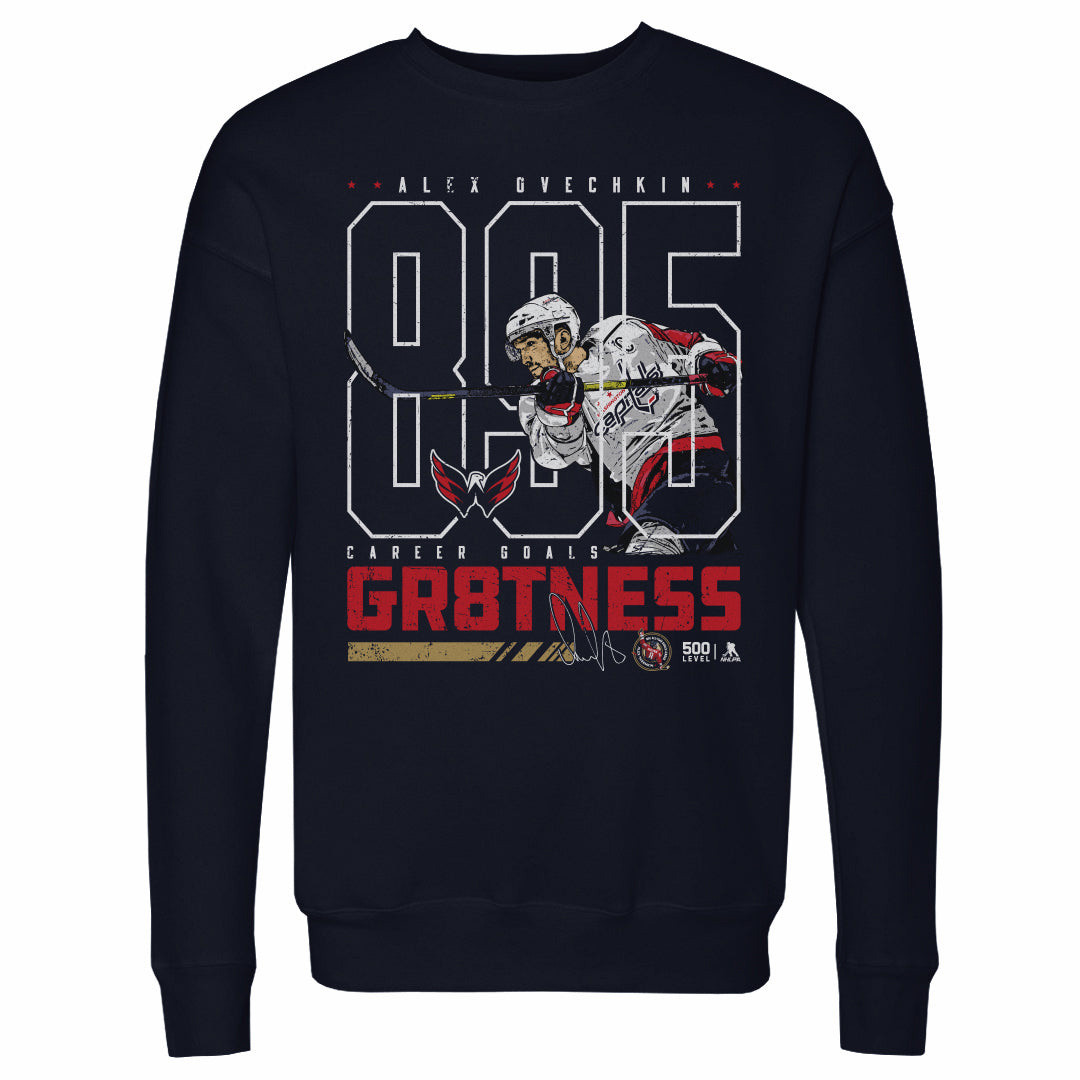 Alex Ovechkin Washington Capitals 895 Career Goals Sweatshirt Best Gifts For Hockey Fans
