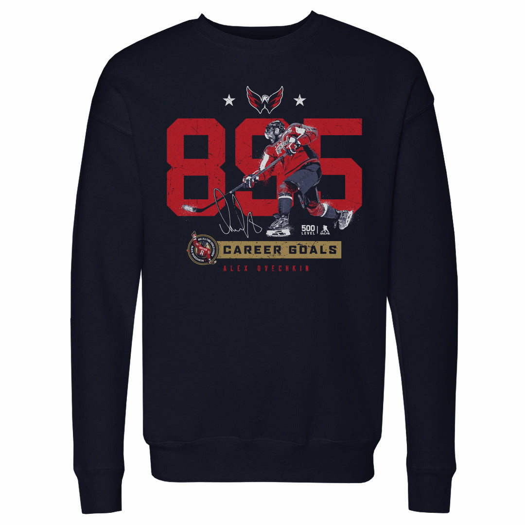 Alex Ovechkin Washington Capitals 895 Career Goals Sweatshirt Gifts For Hockey Fan