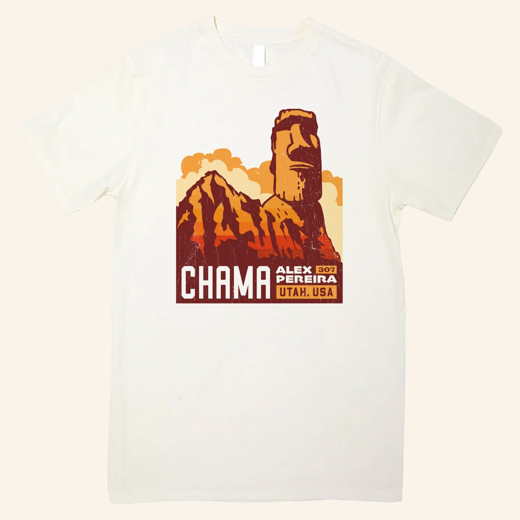 Alex Pereira Merch Chama 307 Stonehead T-Shirt Christmas Ideas For Him