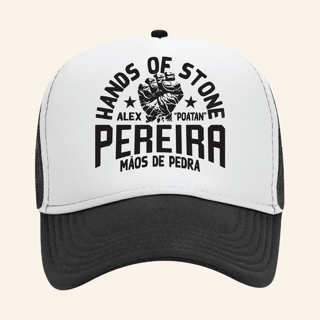Alex Pereira Merch Hands Of Stone Poatan Trucker Hat Gifts For Brother Alex Pereira Merch Hands Of Stone Poatan Trucker Hat Gifts For Brother