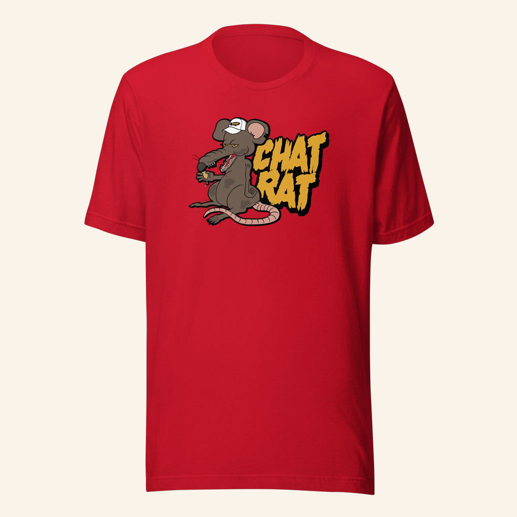 Alex Stein Merch Chat Rat T-Shirt Red Unique Gifts For Him Alex Stein Merch Chat Rat T-Shirt Red Unique Gifts For Him