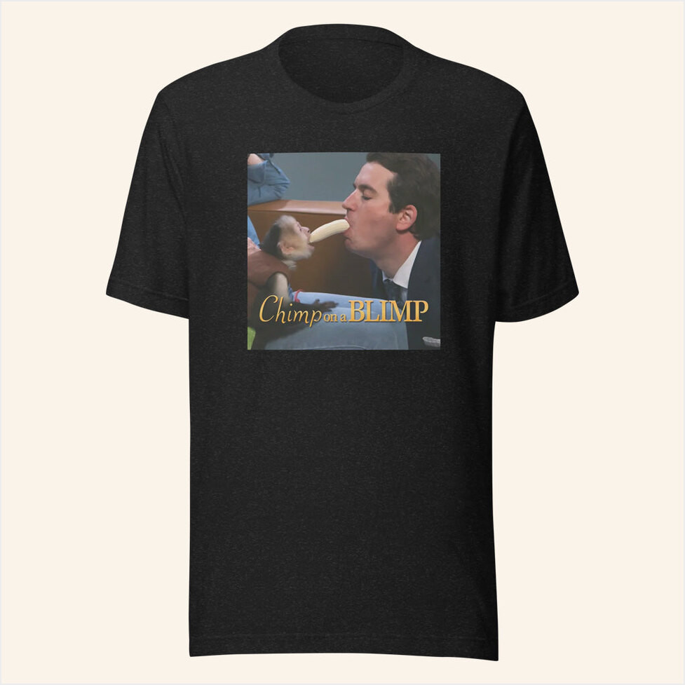Alex Stein Merch Chimp On A Blimp T-Shirt Present For Husband Birthday Gifts For BFF