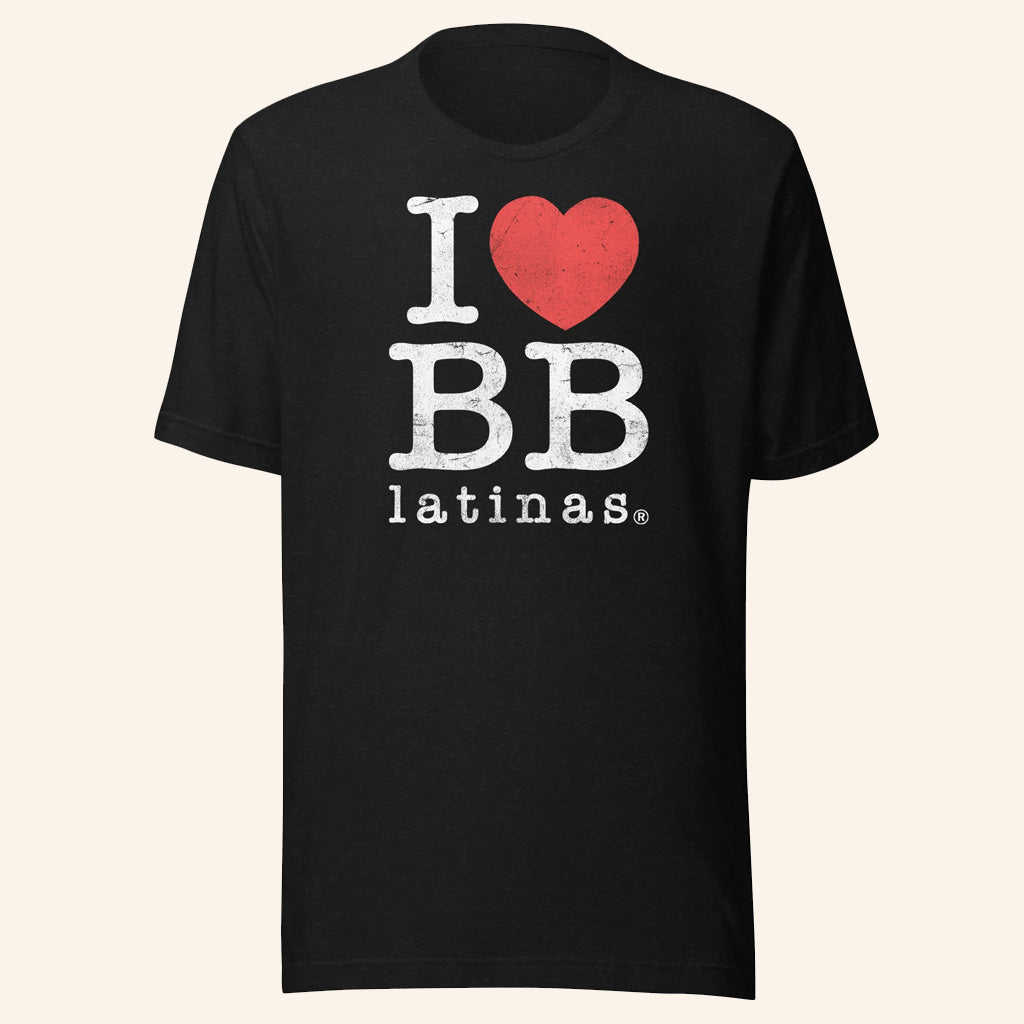 Alex Stein Merch I Heart BB Latinas Black T-Shirt Present For Friends Alex Stein Merch I Heart BB Latinas Black T-Shirt Present For Friends