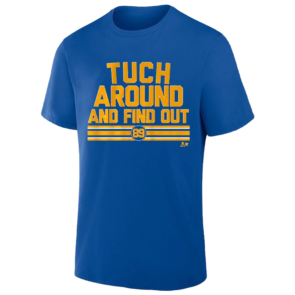 Alex Tuch Around And Find Out T-Shirt Buffalo Hockey Merch Gifts For Hockey Fan