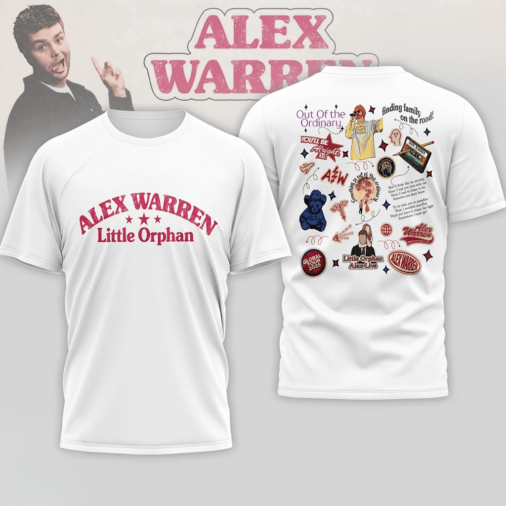 Alex Warren Little Orphan Shirt 2026 Alex Warren Merch Gift Ideas For Son