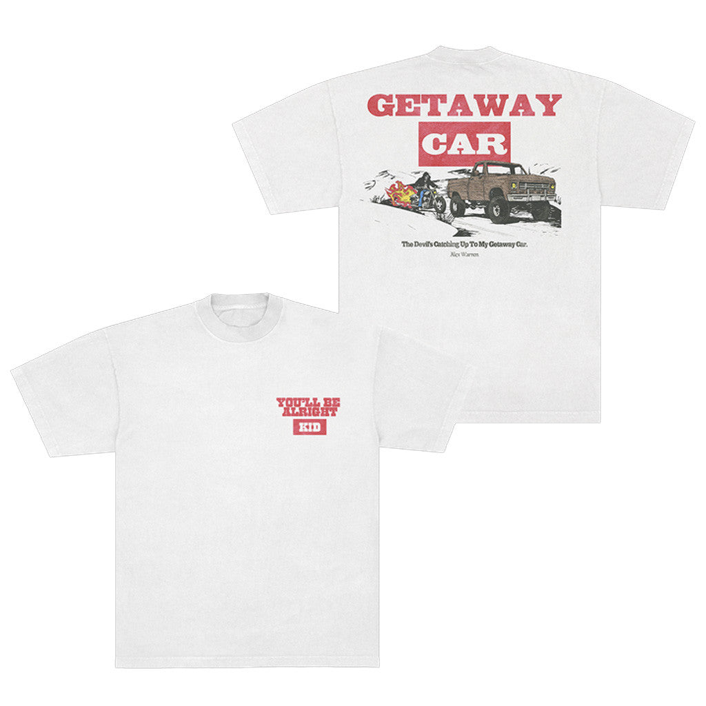 Alex Warren Merch Getaway Car T-Shirt Gifts For Father