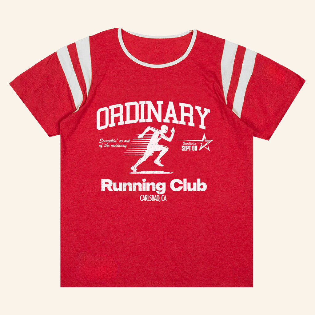 Alex Warren Merch Ordinary Running Club T-Shirt Cool Gifts For Music Lovers