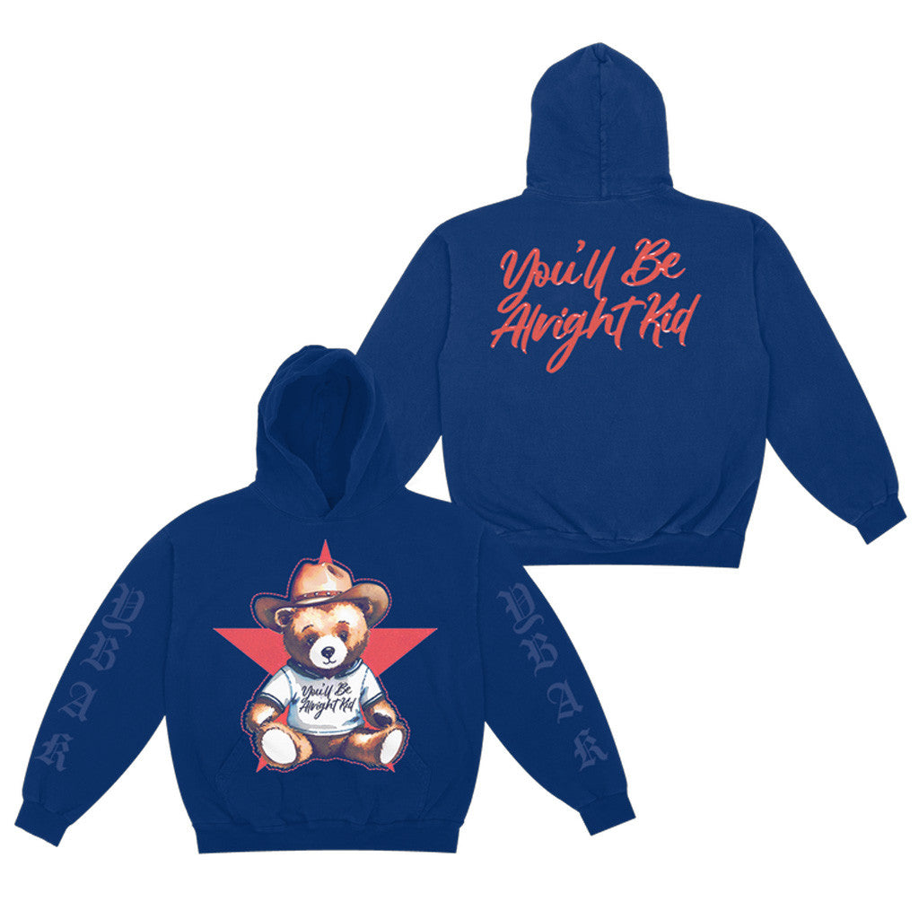 Alex Warren Merch Teddy You'll Be Alright Kid Hoodie Gifts For Girlfriend Alex Warren Merch Teddy You'll Be Alright Kid Hoodie Gifts For Girlfriend