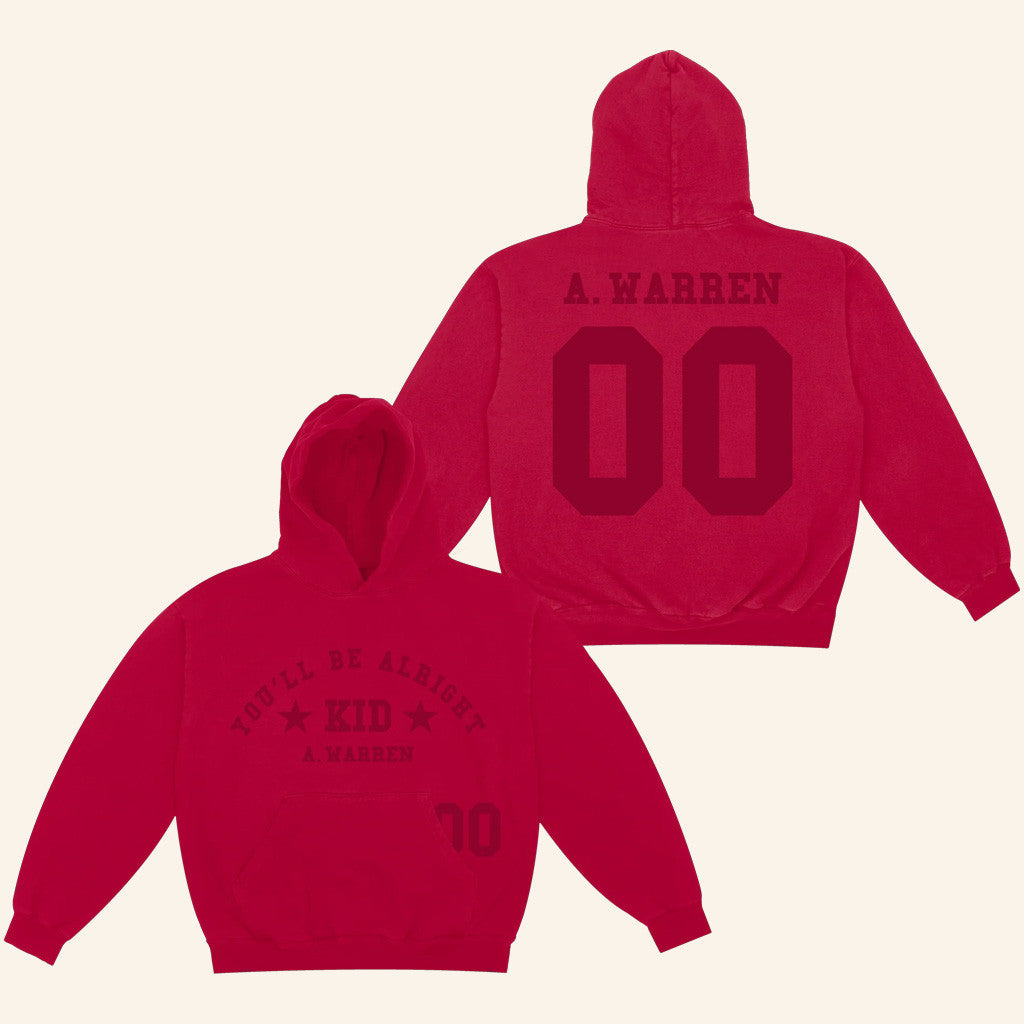 Alex Warren Official Merch You'll Be Alright Kid Hoodie Gifts For Friends Alex Warren Official Merch You'll Be Alright Kid Hoodie Gifts For Friends