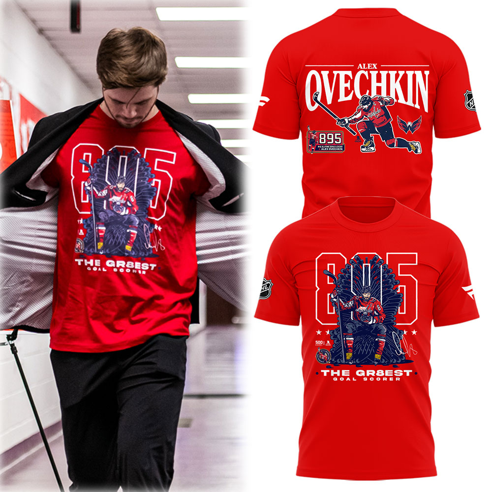 Alexander Ovechkin Washington Capitals The Gr8Est Goal Scorer T-Shirt Senior Gifts For Ice Hockey Players