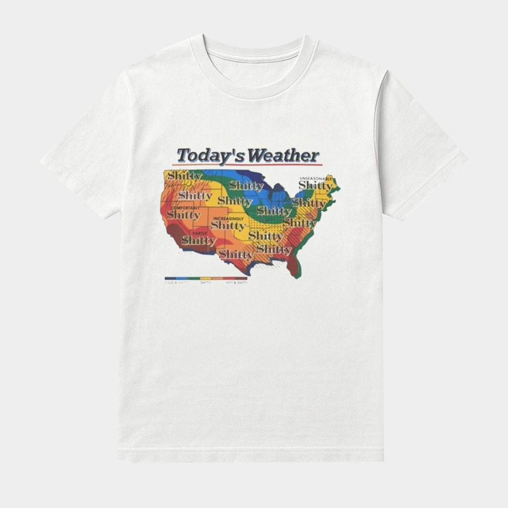 Alexander Skarsgard Today's Weather Shitty Weather Shirt Alexander Skarsgard Merch Gifts